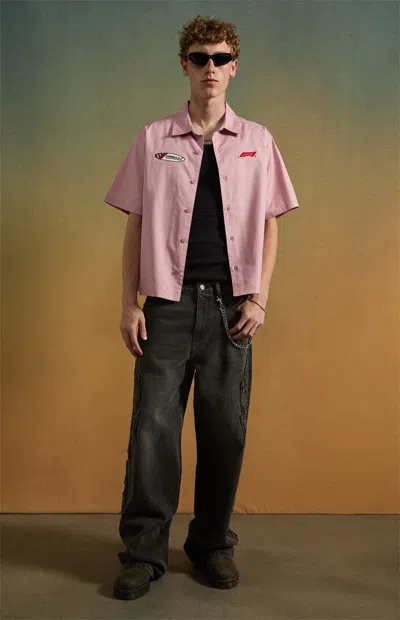 Formula 1 F1 Men's X Pacsun Miami Work Shirt In Pink