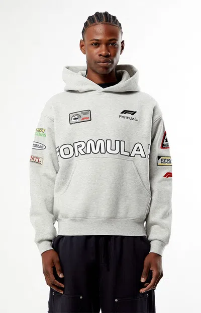 Formula 1 F1 Men's X Pacsun Pole Position Hoodie In Heather Grey In Gray
