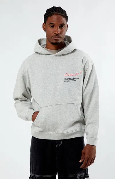 Formula 1 F1 Men's X Pacsun Specs Hoodie In Heather Grey In Gray