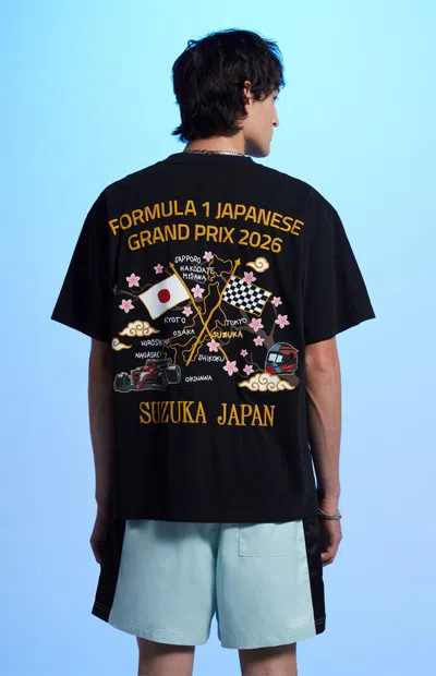 Formula 1 F1 Men's X Pacsun Suzuka Sakura T-shirt In Black