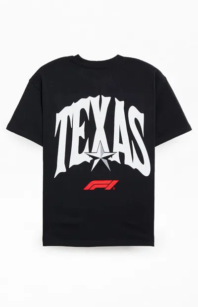 Formula 1 F1 Men's X Pacsun United States Grand Prix 2025 Austin Texas T-shirt In Black