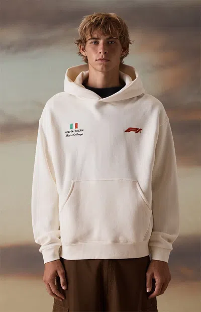 Formula 1 F1 Men's X Pacsun Viaggio Hoodie In Cream