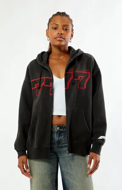 Formula 1 F1 Women's X Pacsun Las Vegas 777 Zip Up Hoodie In Black