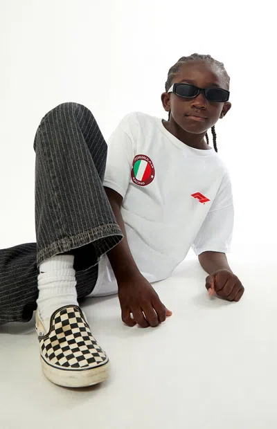 Formula 1 F1 X Pacsun Kids Super Club T-shirt In White
