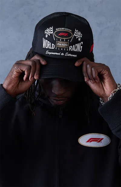 Formula 1 F1 X Pacsun World Racing Black Snapback Hat