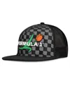 Formula 1 Men's Black Drift All-around Mesh Adjustable Hat In Black