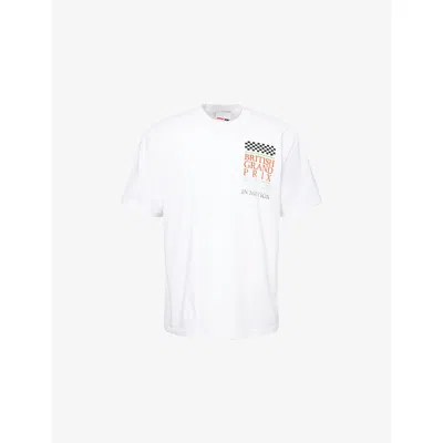 Formula 1 Mens  F175 British Grand Prix Laurel Cotton T-shirt In White