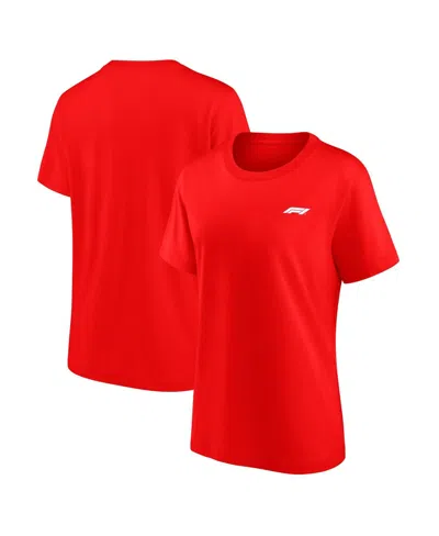 Formula 1 Women's Red Primary Logo T-shirt