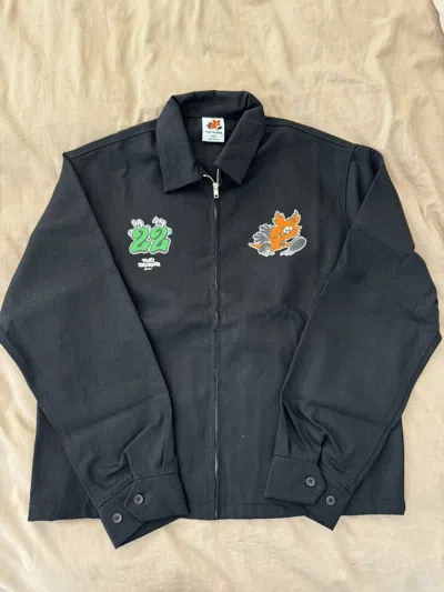 Pre-owned Formula 1 X Girls Dont Cry Verdy Designed Work Jacket For Yuki Tsunoda And Formula 1 In Black
