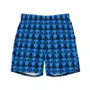 Formula S7 Blue / Black Blue Alien Men's Swim Trunks In Blue/black