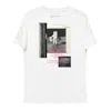 Formula S7 Men's White Reflection Of Self, Man On The Moon Unisex Organic Cotton T-shirt In White