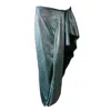 Formula S7 Women's Blue Shimmer Asymmetrical High Slit Sarong Skirt In Blue
