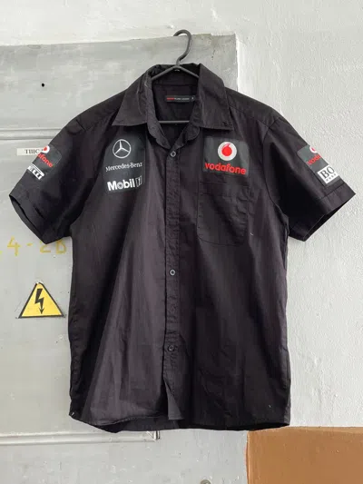 Pre-owned Formula Uno X Mercedes Benz Mercedes-benz Mclaren Racing F1 Shirt In Black