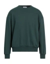 Formy Studio Man Sweatshirt Deep Teal Size L Cotton In Green