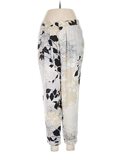Pre-owned Fornarina Casual Pants In Ivory