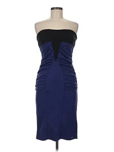 Pre-owned Fornarina Cocktail Dress In Blue