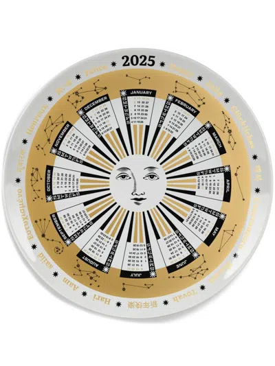 Fornasetti 2025 Calendar Teller In Weiss