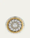 Fornasetti 2025 Calendar Plate In Goldblackwhite