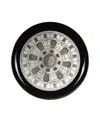 Fornasetti 40cm Tray - Cortile N.1 On Black In Black/white
