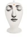 Fornasetti Ajna Ceramic Vase In White
