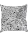 Fornasetti All-over Graphic-print Cushion In 黑色