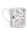 Fornasetti Alta Matematica Mug