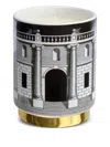 Fornasetti Casa Con Colonne Candle In Gray