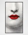 Fornasetti Bocca Decorative Panel Wall Art In White