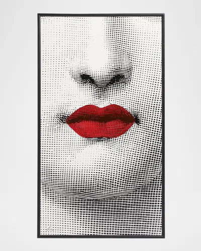 Fornasetti Bocca Decorative Panel Wall Art In Multi