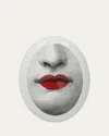 Fornasetti Bocca Oval Tray