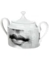 Fornasetti Bocca Sugar Bowl In White