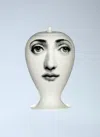 Fornasetti Buonanotte Vase In White