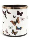 Fornasetti 'butterfly' Paper Basket In White