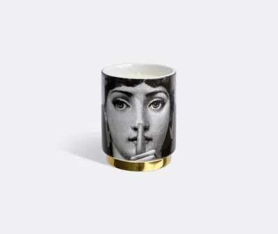 Fornasetti Candlelight And Scents Gold/black/white Uni In Gray