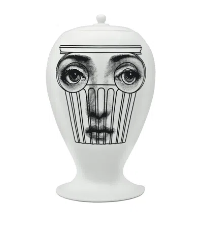 Fornasetti Capitello Vase In White
