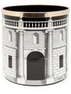 Fornasetti Wastepaper Basket In Black