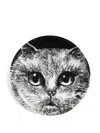 Fornasetti Cat-print Decorative Plate In Multi