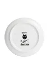Fornasetti Cat-print Decorative Plate In White