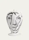 Fornasetti Cocci Vase In Blackwhite