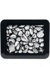 Fornasetti Conchiglie Marine-print Tray (60cm X 48cm) In Black