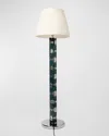 Fornasetti Conical Lampshade For Floor Lamp Base In Green