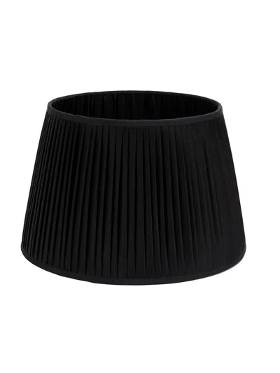 Fornasetti Conical Pleated Lampshade Black