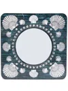 Fornasetti Convex Mirror Frame In Silver