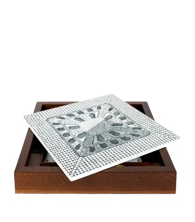Fornasetti Cortile Chess Set