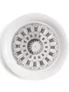 Fornasetti Cortile Small Tray In Weiss