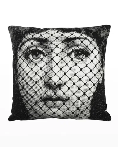 Fornasetti Cushion Burlesque In Multi