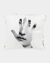 Fornasetti Cushion Mano In Multi