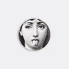 Fornasetti Tableware Black And White Uni In Black And White