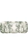 Fornasetti Eighteenth-century Garden Table Tray In Green