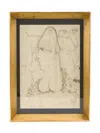 Fornasetti Erotic Painting In Multicolour